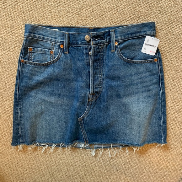 levis denim skirt - Picture 1 of 8